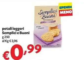 Pam Pam & Panorama - Petali Leggeri Semplici E Buoni 250 G(ml) offerta