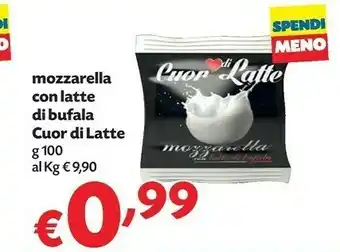 Pam Cuor Di Latte Mozzarella Con Latte Di Bufala offerta