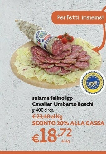 Pam Felino Salame offerta