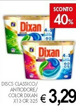PrestoFresco Dixan Detersivo Lavatrice offerta