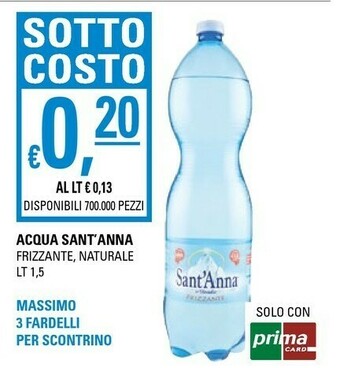 Basko Sant'anna Acqua Sant'Anna offerta
