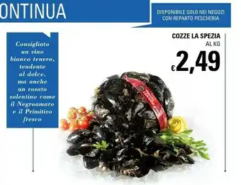 Basko Cozze La Spezia offerta
