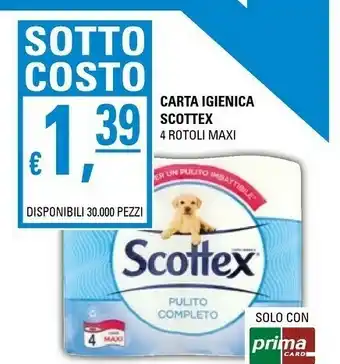 Basko Scottex Carta igienica offerta