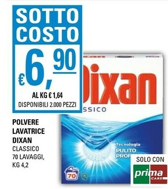 Basko Dixan Detersivo in polvere offerta