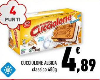 Conad CUCCIOLONE ALGIDA classico 480g offerta