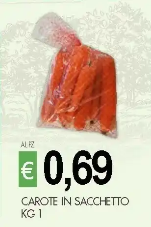 Crai Carote In Sacchetto offerta