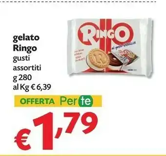 Pam Ringo Gelato Snack Gusto Vaniglia offerta