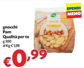 Pam Pam Gnocchi Qualità Per Te offerta
