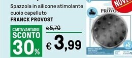 Franck provost spazzola in silicone stimolante cuoio capelluto