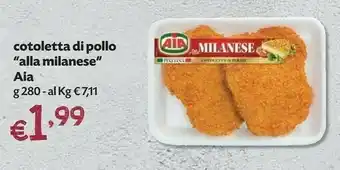 Pam Aia Cotolette di pollo offerta