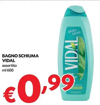 Pam Vidal Bagno Schiuma offerta