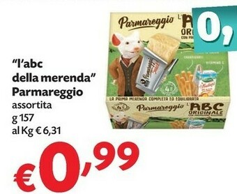 Pam Parmareggio Snack offerta