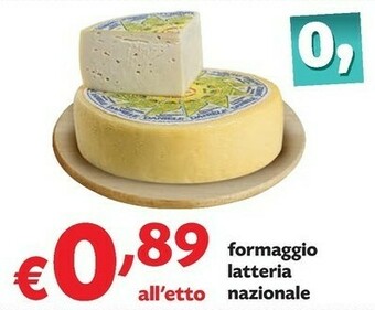 Pam Formaggio latteria Formaggio offerta