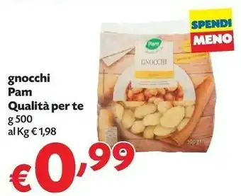 Pam Pam Gnocchi Qualità Per Te offerta