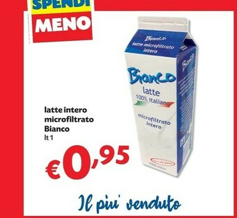 Pam Bianco Latte Intero Microfiltrato offerta