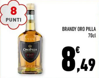 Conad BRANDY ORO PILLA 70cl offerta