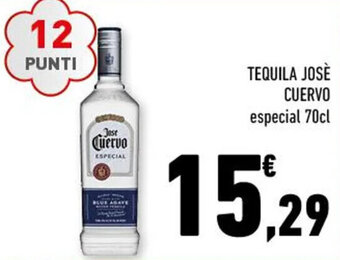 Conad TEQUILA JOSÈ CUERVO especial 70cl offerta