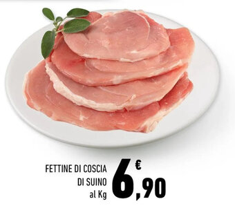 Conad FETTINE DI COSCIA DI SUINO offerta