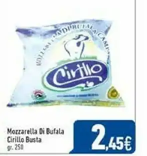 C+C Italmarket Cirillo Mozzarella di bufala offerta