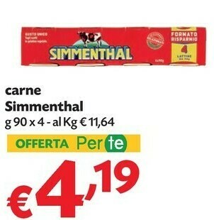 Pam Simmenthal Carne offerta