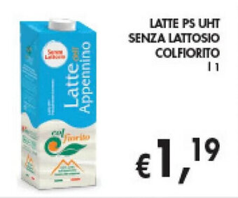 èccoMI LATTE PS UHT SENZA LATTOSIO COLFIORITO 1 L offerta