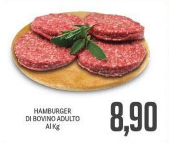 Supermercati Piccolo HAMBURGER DI BOVINO ADULTO offerta