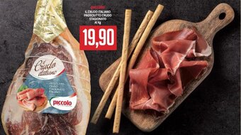 Supermercati Piccolo piccolo IL CRUDO ITALIANO PROSCIUTTO CRUDO STAGIONATO offerta