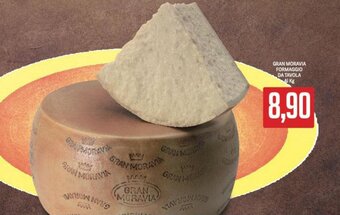 Supermercati Piccolo GRAN MORAVIA FORMAGGIO DA TAVOLA offerta