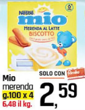 Mio merenda g.100 x 4
