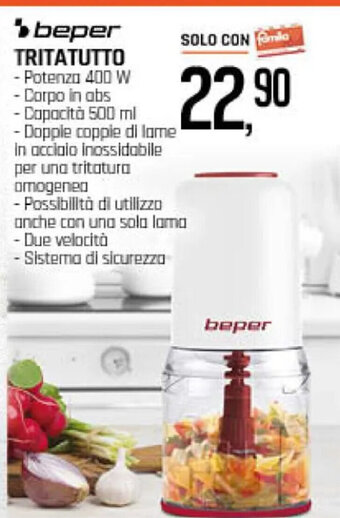 Famila Superstore beper TRITATUTTO offerta