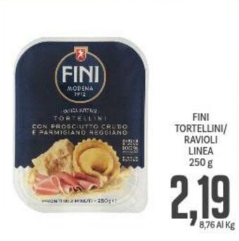Supermercati Piccolo FINI TORTELLINI/ RAVIOLI LINEA 250 g offerta