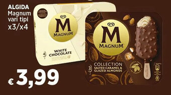 Coop ALGIDA Magnum vari tipi x3/x4 offerta