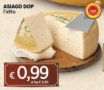 Coop ASIAGO DOP offerta