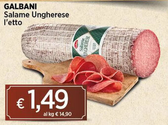 Coop GALBANI Salame Ungherese offerta