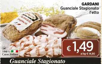 Coop GARDANI Guanciale Stagionato offerta