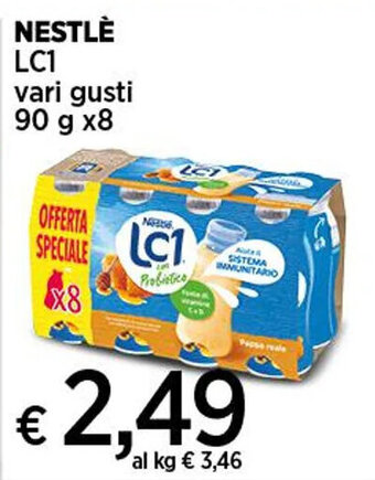 Coop NESTLÈ LC1 vari gusti 90 g x8 offerta