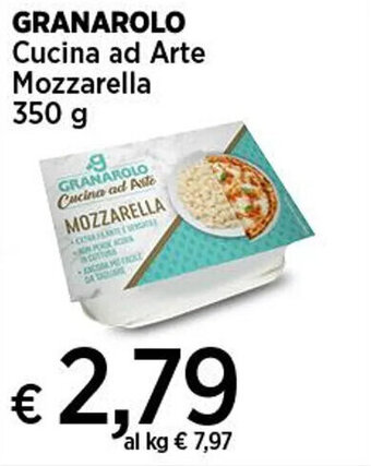 Coop GRANAROLO Cucina ad Arte Mozzarella 350 g offerta