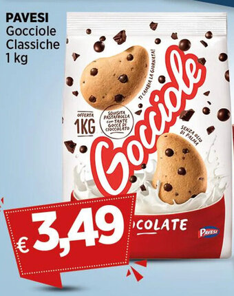 Coop PAVESI Gocciole Classiche 1 kg offerta