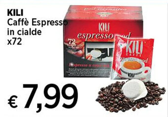 Coop KILI Caffè Espresso in cialde x72 offerta