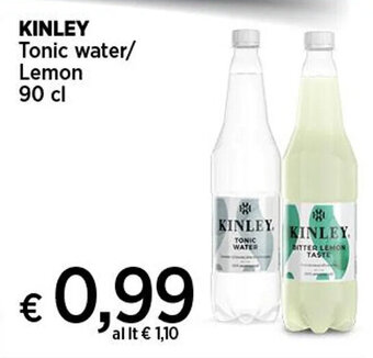 Coop KINLEY Tonic water/ Lemon 90 cl offerta
