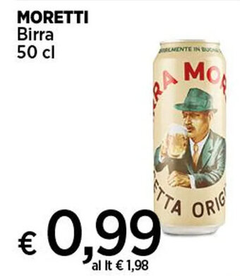Coop MORETTI Birra 50 cl offerta