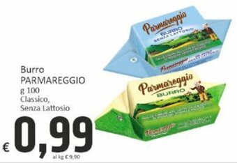 Paghi Poco Burro PARMAREGGIO g 100 Classico, Senza Lattosio offerta