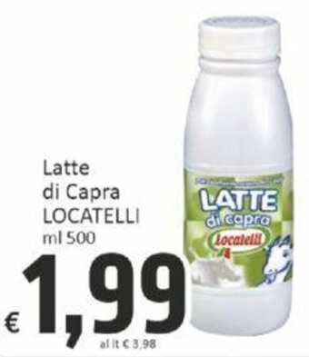 Paghi Poco Latte di Capra LOCATELLI ml 500 offerta