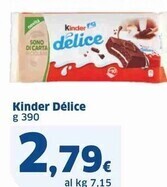Sigma Kinder delice offerta