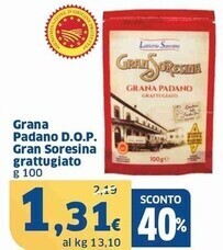 Sigma Latteria soresina grana padano dop offerta