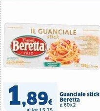 Sigma Beretta guanciale stick offerta