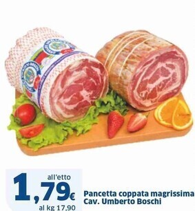 Sigma Cavalier umberto boschi pancetta coppata magrissima offerta