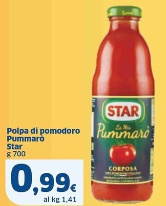Sigma Star polpa di pomodoro pummaro offerta