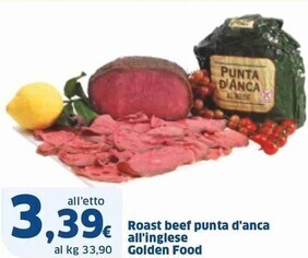 Sigma Golden food roast beef punta d'anca all'inglese offerta
