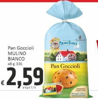 Paghi Poco Pan Goccioli MULINO BIANCO x8 g 336 offerta